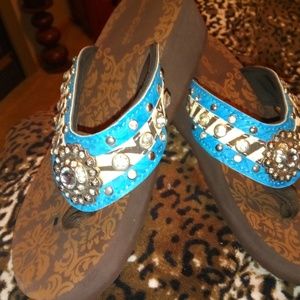 Montana West wedge sandals